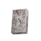 Handcrafted 999 Sterling Silver Cigarette Case