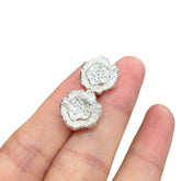 Handcrafted 999 Sterling Silver Earring 1