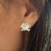 Handcrafted 999 Sterling Silver Earring 11