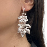 Handcrafted 999 Sterling Silver Earring 16