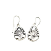 Handcrafted 999 Sterling Silver Earring 25