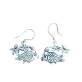 Handcrafted 999 Sterling Silver Earring 33