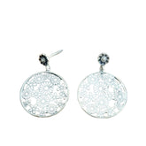 Handcrafted 999 Sterling Silver Earring 34