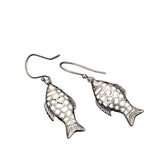 Handcrafted 999 Sterling Silver Earring 43