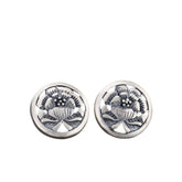Handcrafted 999 Sterling Silver Earring 45
