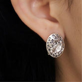 Handcrafted 999 Sterling Silver Earring 48