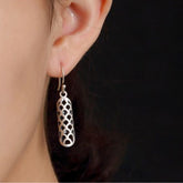 Handcrafted 999 Sterling Silver Earring 49