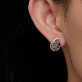 Handcrafted 999 Sterling Silver Earring 54