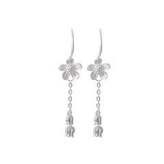 Handcrafted 999 Sterling Silver Earring 62