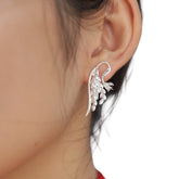 Handcrafted 999 Sterling Silver Earring 8