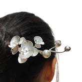 Handcrafted 999 Sterling Silver Hair Stick 32