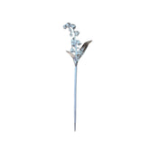 Handcrafted 999 Sterling Silver Hair Stick 8