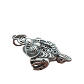 Handcrafted 999 Sterling Silver Pendant 22