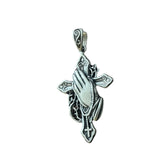 Handcrafted 999 Sterling Silver Pendant 25