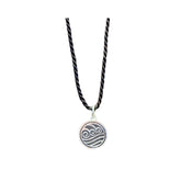Handcrafted 999 Sterling Silver Pendant 43