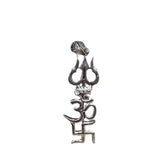 Handcrafted 999 Sterling Silver Pendant 58