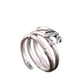 Handcrafted 999 Sterling Silver Ring 24