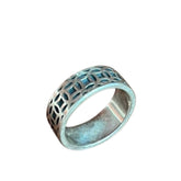 Handcrafted 999 Sterling Silver Ring 44