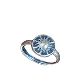 Handcrafted 999 Sterling Silver Ring 46