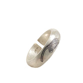 Handcrafted 999 Sterling Silver Ring 57