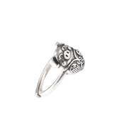 Handcrafted 999 Sterling Silver Ring 61
