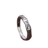 Handcrafted 999 Sterling Silver Ring 65