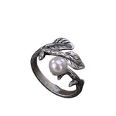 Handcrafted 999 Sterling Silver Ring 66
