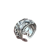 Handcrafted 999 Sterling Silver Ring 72