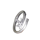 Handcrafted 999 Sterling Silver Ring 78