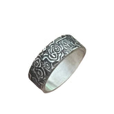 Handcrafted 999 Sterling Silver Ring 8