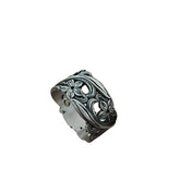 Handcrafted 999 Sterling Silver Ring 81