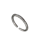 Handcrafted 999 Sterling Silver Ring 85