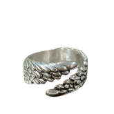 Handcrafted 999 Sterling Silver Ring 9