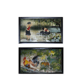 Handcrafted Bat Trang Ceramic Paintings 12
