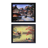 Handcrafted Bat Trang Ceramic Paintings 13