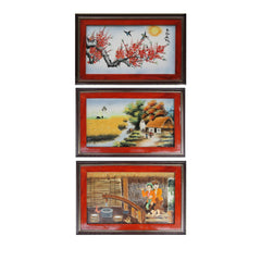 Handcrafted Bat Trang Ceramic Paintings 16