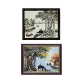 Handcrafted Bat Trang Ceramic Paintings 3