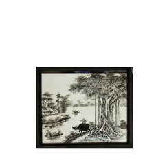 Handcrafted Bat Trang Ceramic Paintings 3