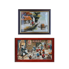 Handcrafted Bat Trang Ceramic Paintings 5