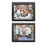 Handcrafted Bat Trang Ceramic Paintings 8