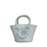 Handcrafted Bat Trang Ceramic Vase In The Shape Of A Handbag 7