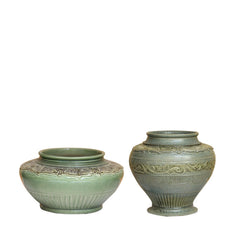 Handcrafted Bat Trang Ceramic Vase 21
