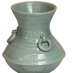 Handcrafted Bat Trang Ceramic Vase 56
