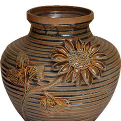 Handcrafted Bat Trang Ceramic Vase 52