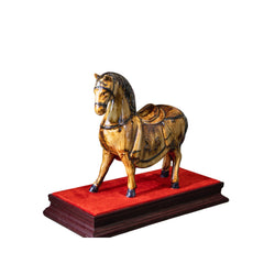 Handcrafted Bat Trang Pottery Horse Statue 2