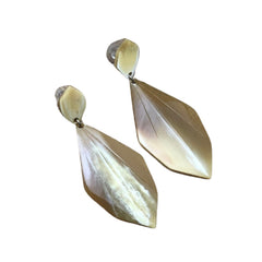Handcrafted Buffalo Horn Earring 15