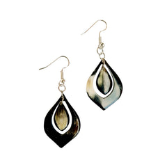 Handcrafted Buffalo Horn Earring 1