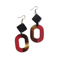 Handcrafted Buffalo Horn Earring 30