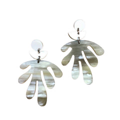 Handcrafted Buffalo Horn Earring 58