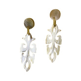 Handcrafted Buffalo Horn Earring 66